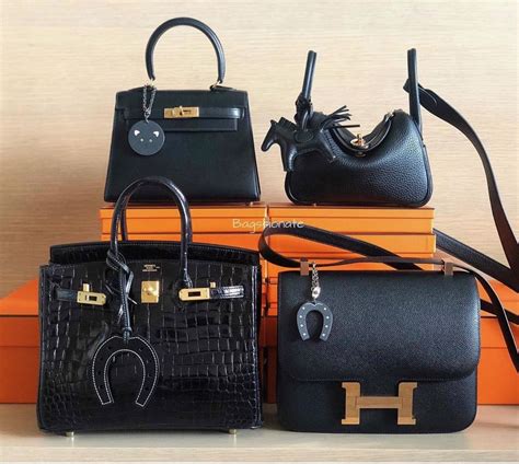 hermes black side bag